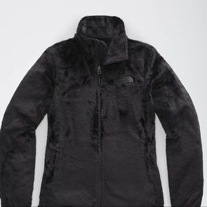 The North Face Black Fuzzy Jacket Womens Small